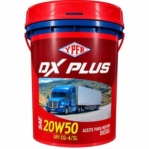 YPFB DX PLUS SAE 20W50 CG-4 - BALDE 20 L