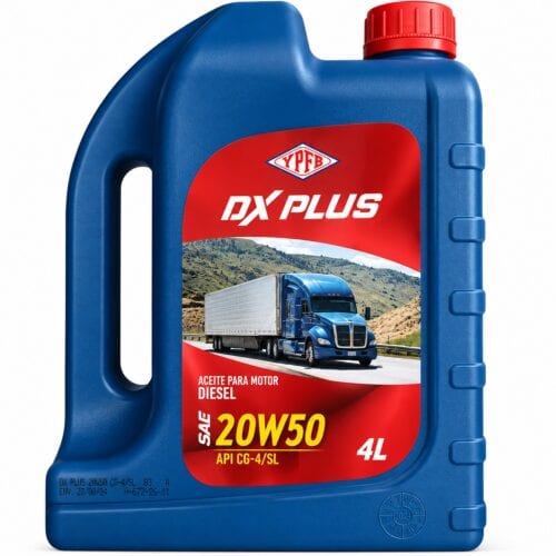 YPFB DX PLUS SAE 20W50 CG-4 - CAJA 4X4 (16 L)