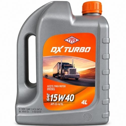 YPFB DX TURBO SAE 15W40 CI-4 - CAJA 4X4 (16 L)